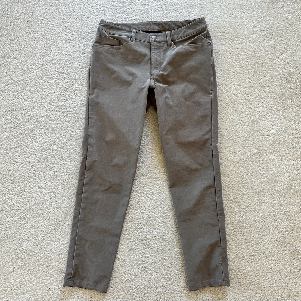 Lululemon grey beige Jeans waist size 31
